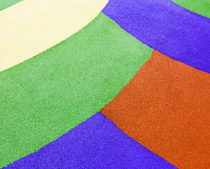 Pisos de caucho continuo