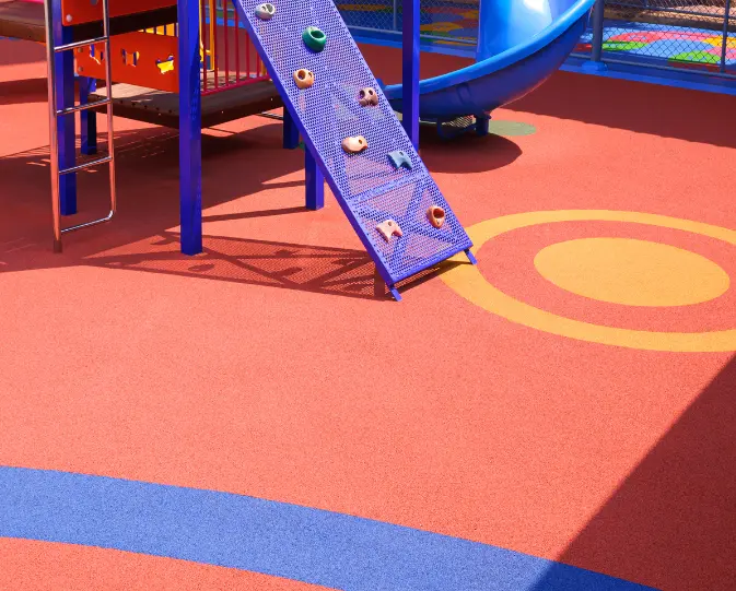 Pisos de caucho continuo