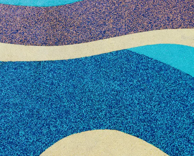 Pisos de caucho continuo