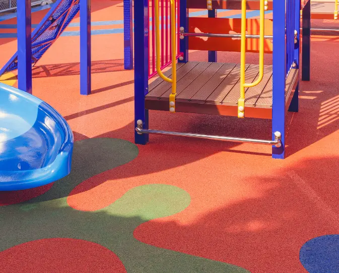 Pisos de caucho continuo